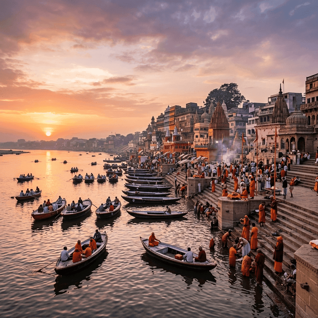 Boat Ride in Kashi
